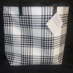 Around town tote Buffalo Check